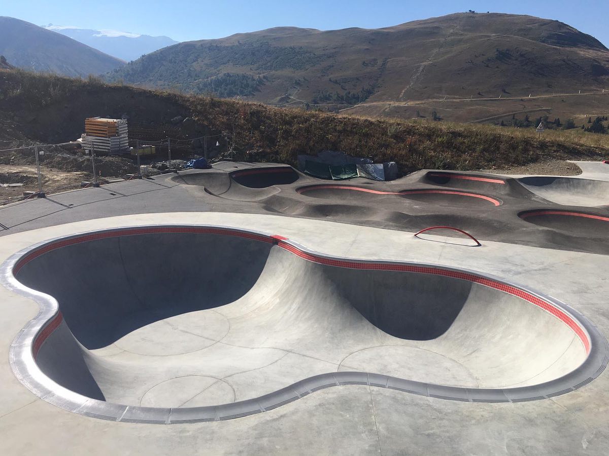 Alpe d'Huez skatepark